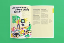 Digitalisierung an Schulen - Yeaz Jugendmagazin - Illustration von Jennifer Daniel